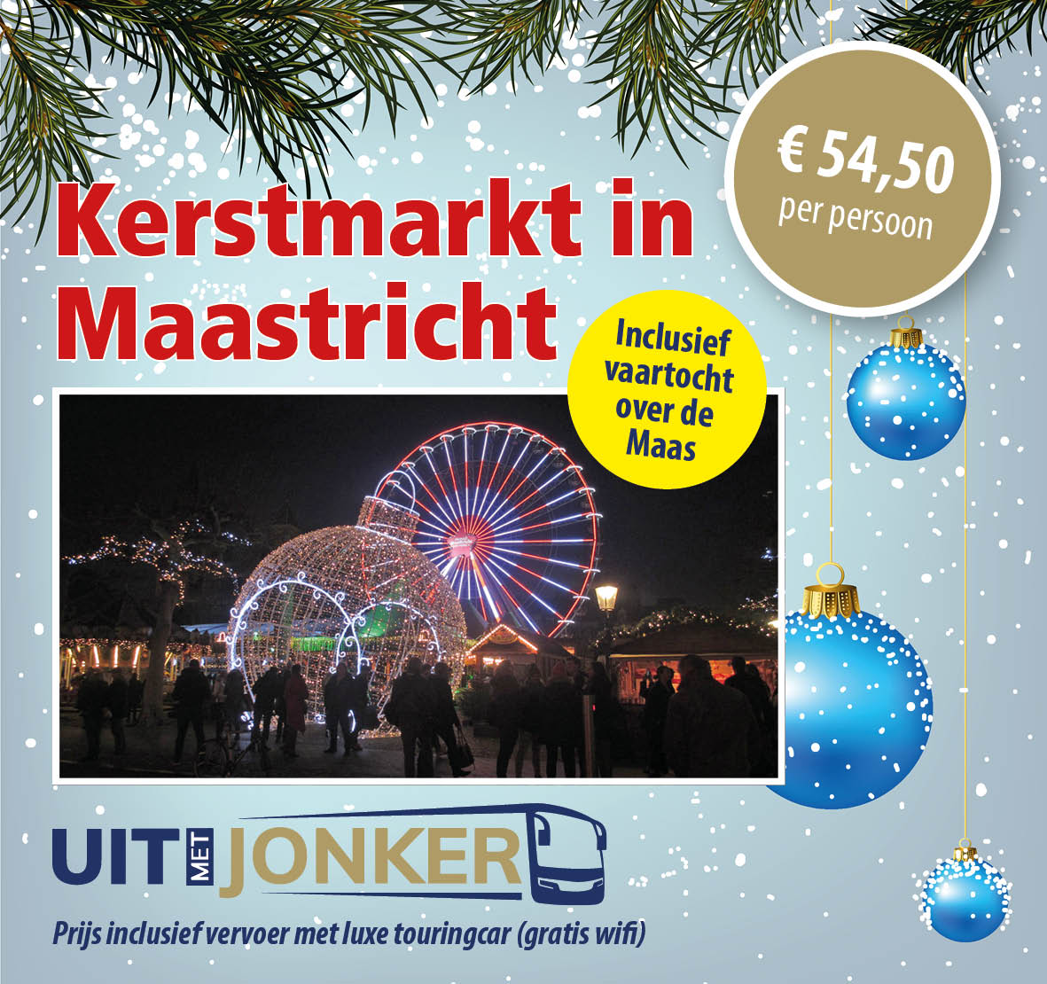 Dagtocht Kerstmarkt Maastricht